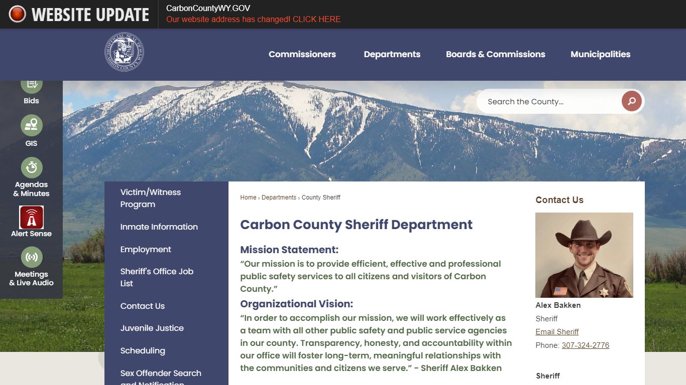 Carbon County Sheriff Department